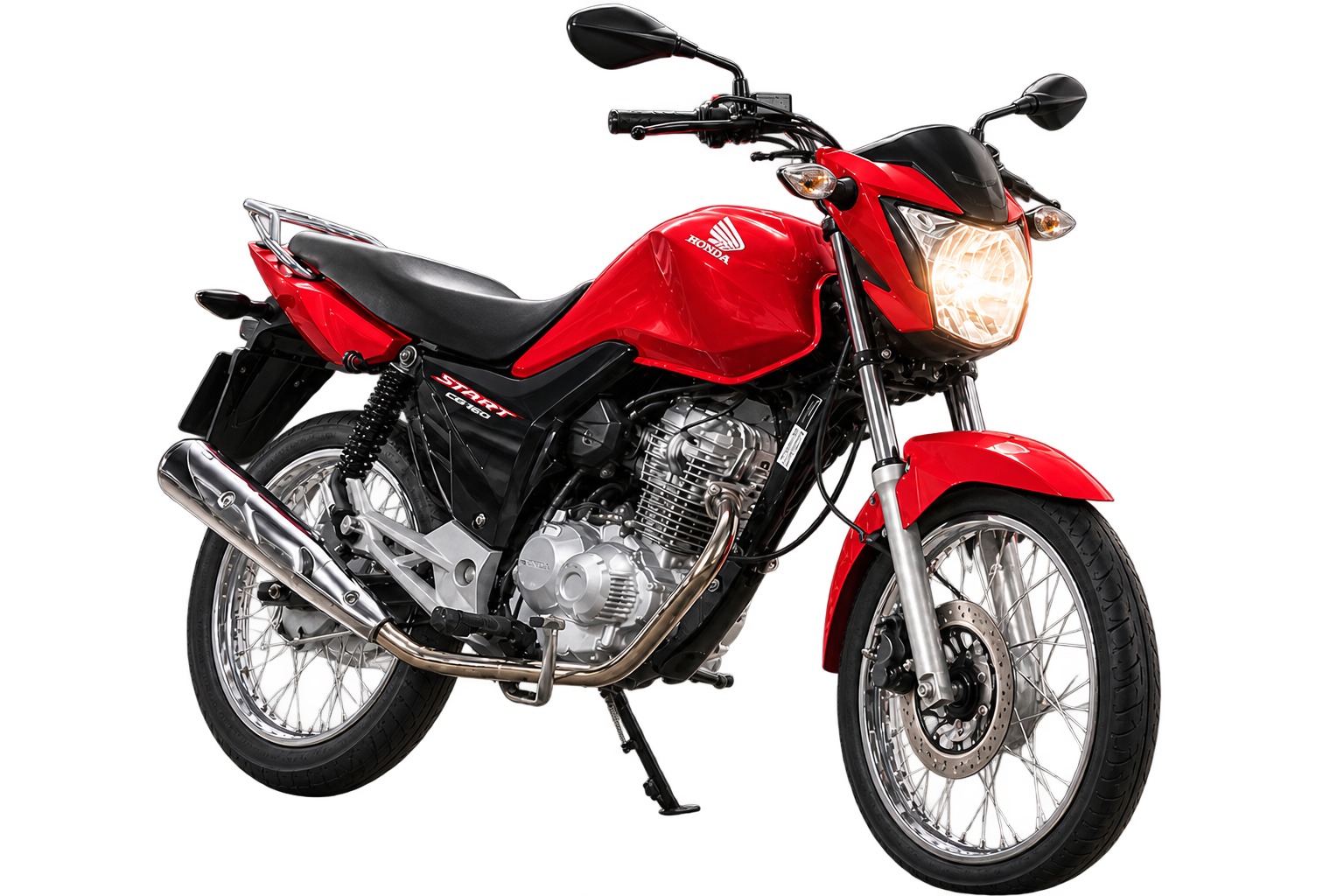 Motocicleta Honda CG 160 Start disponível para locação