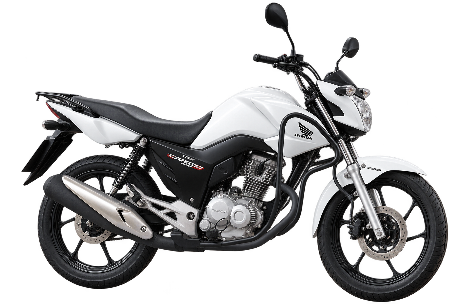 Motocicleta Honda CG 160 Cargo disponível para locação